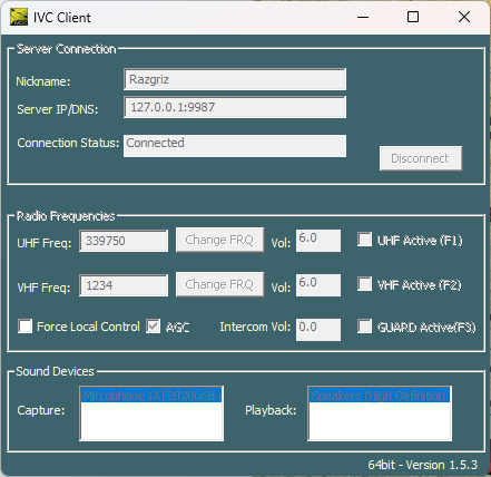IVC screenshot